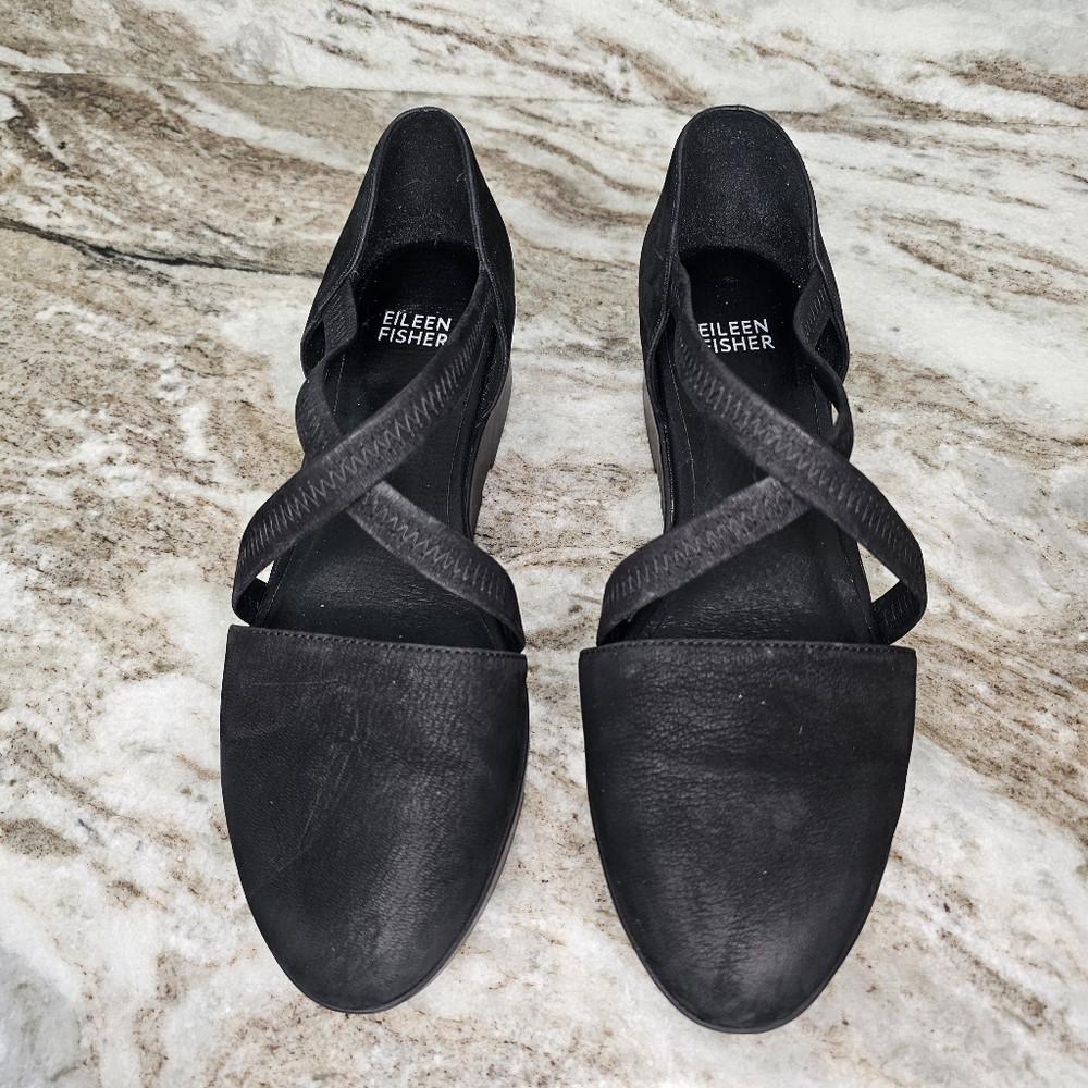Cooper Tumbled Nubuck Wedge Size 7.5 - Picture 3 of 12